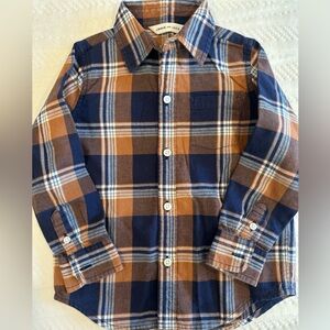 Janie & Jack extra soft flannel shirt 3T